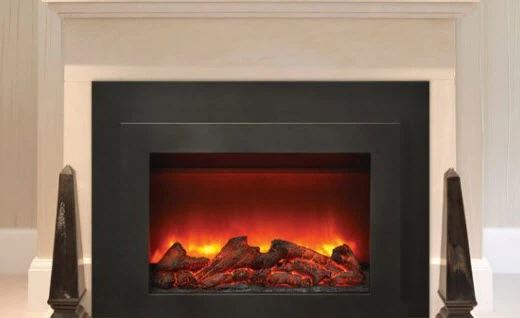 34" Sierra Flame Electric Fireplace Insert With Dual Steel Surround 3 34" Sierra Flame Electric Fireplace Insert With Dual Steel Surround