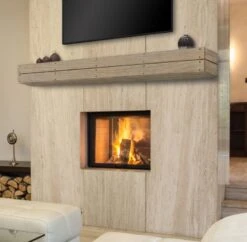 48" / 60" / 72" The Cades Cove Pallet Mantel Shelf - Unfinished