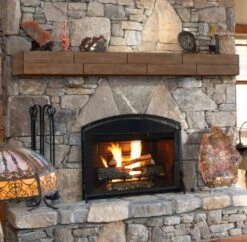 48" / 60" / 72" The Cades Cove Shiplap Mantel Shelf - Unfinished -Electric Radiators Direct 0.5