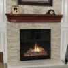 60"/ 72" The Lindon Mantel Shelf - Unfinished -Electric Radiators Direct 1 352