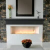 48" / 60" / 72" Henry Mantel Shelf - Black Finish