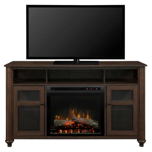 56" Dimplex Xavier Media Console Electric Fireplace With Logs 3 56" Dimplex Xavier Media Console Electric Fireplace With Logs