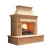 76" Reduced Cordova Outdoor Fireplace