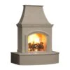65" Phoenix Classic Outdoor Fireplace -Electric Radiators Direct 1 435