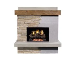 68" Brooklyn Outdoor Fireplace 14 68" Brooklyn Outdoor Fireplace -Electric Radiators Direct 1 441