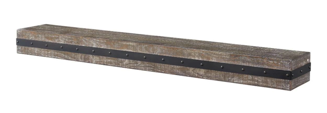 48" / 60" / 72" The Bedford Mantel Shelf - Gristmill Finish 5 48" / 60" / 72" The Bedford Mantel Shelf - Gristmill Finish - Image 3