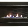 36" Boston Builders Direct Vent Linear Natural Gas Wall Fireplace