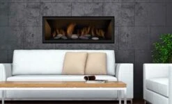 45" Bennett Natural Gas Direct Vent Linear Wall Fireplace