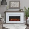 64" Cravenhall White Electric Fireplace -Electric Radiators Direct 1 707