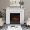 64" Manus White Electric Fireplace -Electric Radiators Direct 1 709