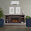 74" Winterset Dark Walnut Electric Fireplace -Electric Radiators Direct 1 711