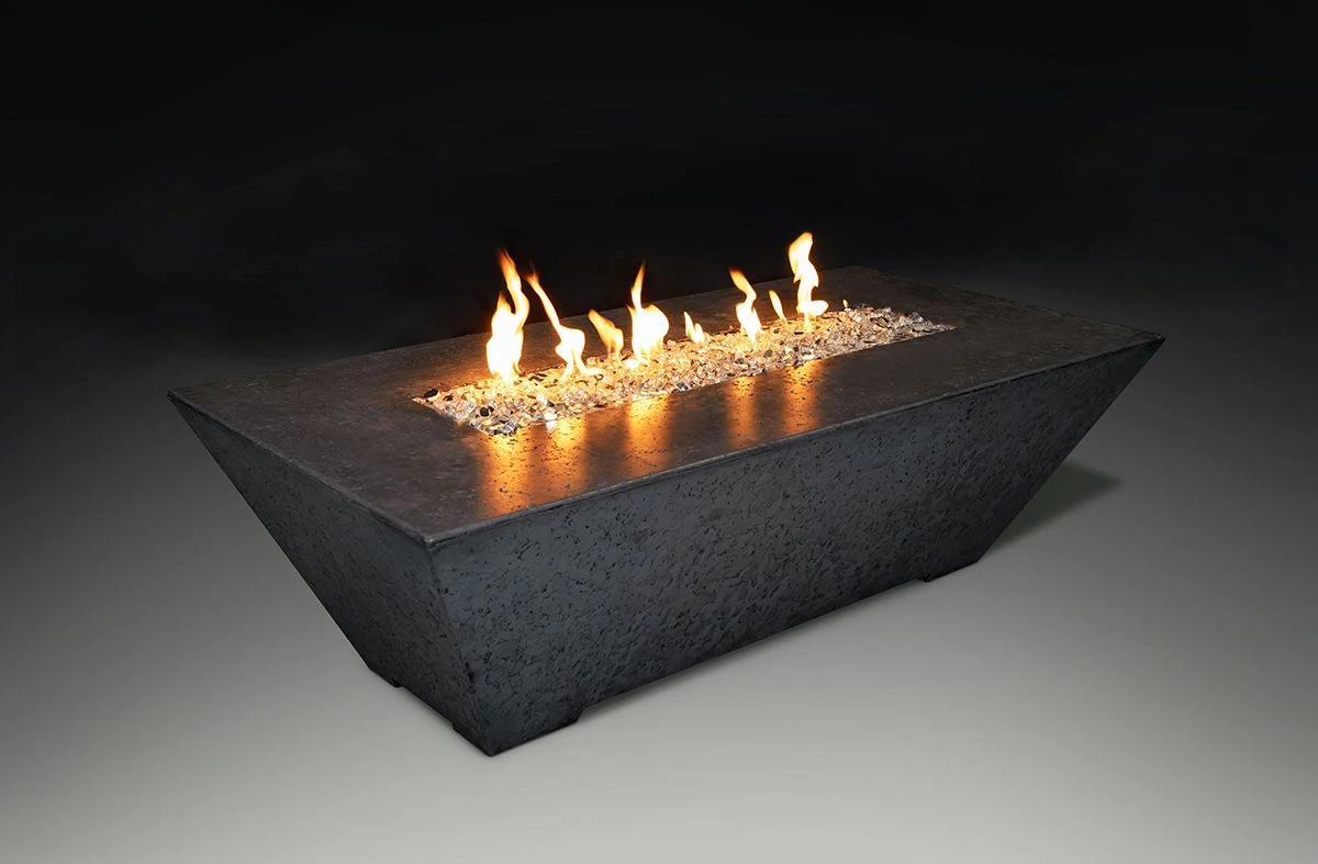 Athena 72" Grand Canyon Olympus Chat Height Liquid Propane Rectangular Gas Fire Pit Table 3 Athena 72" Grand Canyon Olympus Chat Height Liquid Propane Rectangular Gas Fire Pit Table