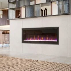 50" Dimplex Multi-Fire Slim Built-in Linear Electric Fireplace