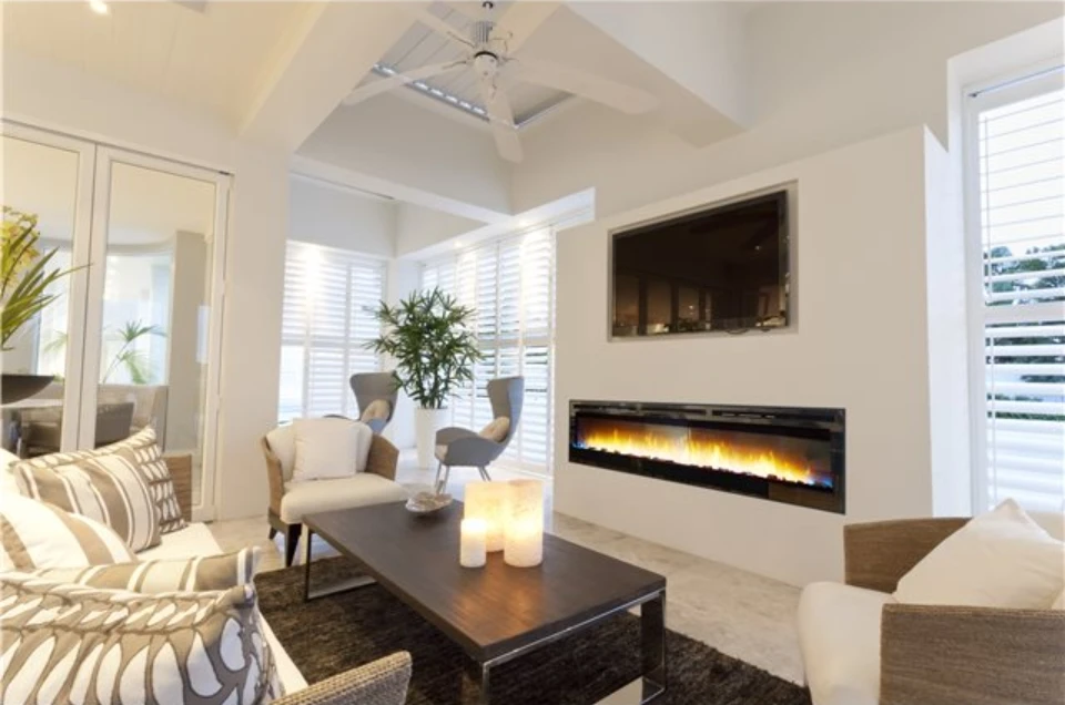 Empire 74" Nexfire Linear Electric Fireplace 4 Empire 74" Nexfire Linear Electric Fireplace - Image 2