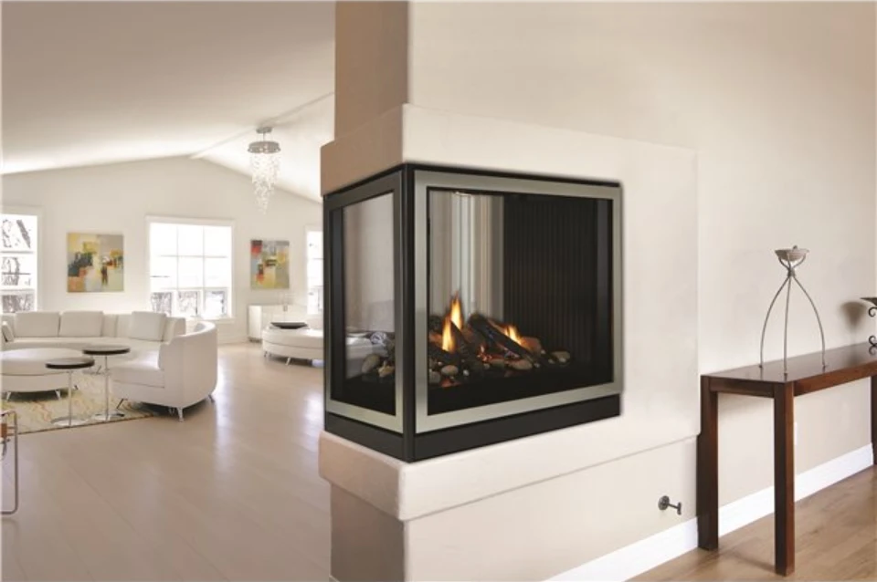 Empire 36" Tahoe Direct Vent Peninsula See-Through Premium Propane Fireplace 3 Empire 36" Tahoe Direct Vent Peninsula See-Through Premium Propane Fireplace