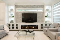 100" Orion Slim Heliovision Fireplace