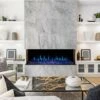 76" Orion Multi-Sided Heliovision Fireplace