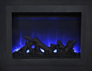 34" Sierra Flame Electric Fireplace Insert With Dual Steel Surround 4 34" Sierra Flame Electric Fireplace Insert With Dual Steel Surround - Image 2