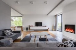 44” Traditional Bespoke Smart Indoor / Outdoor Electric Fireplace Insert -Electric Radiators Direct 10 55