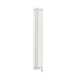 Terma Tune E Vertical Designer Electric Radiator - White 1000w