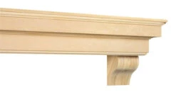 48" / 60" / 72" Auburn Mantel Shelf - Unfinished -Electric Radiators Direct 11 21