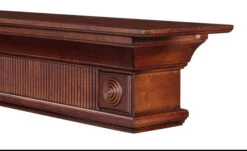 Dimplex 60"/ 72" Devonshire Shelf Or Mantel Shelf - Distressed Cherry -Electric Radiators Direct 15 13