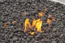 44" Driftwood Havenwood Rectangular Gas Fire Pit Table With White Base -Electric Radiators Direct 15 33