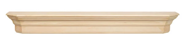 60"/ 72" The Lindon Mantel Shelf - Unfinished 4 60"/ 72" The Lindon Mantel Shelf - Unfinished - Image 2