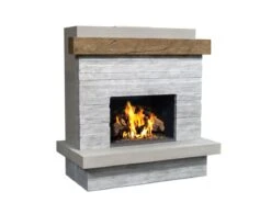 68" Brooklyn Outdoor Fireplace