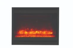 31" Zero Clearance Arched Electric Fireplace With A 6 Log Set -Electric Radiators Direct 2 444