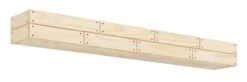 48" / 60" / 72" The Cades Cove Shiplap Mantel Shelf - Unfinished -Electric Radiators Direct 2 508