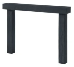 48" / 56" Zachary Non-Combustible Surround - Pepper Finish -Electric Radiators Direct 2 518