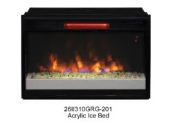 66.3" Hogan Weathered White Infrared Media Electric Fireplace -Electric Radiators Direct 2 52