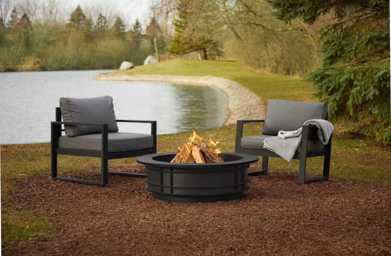 41" Leonard Wood Burning Fire Pit 3 41" Leonard Wood Burning Fire Pit