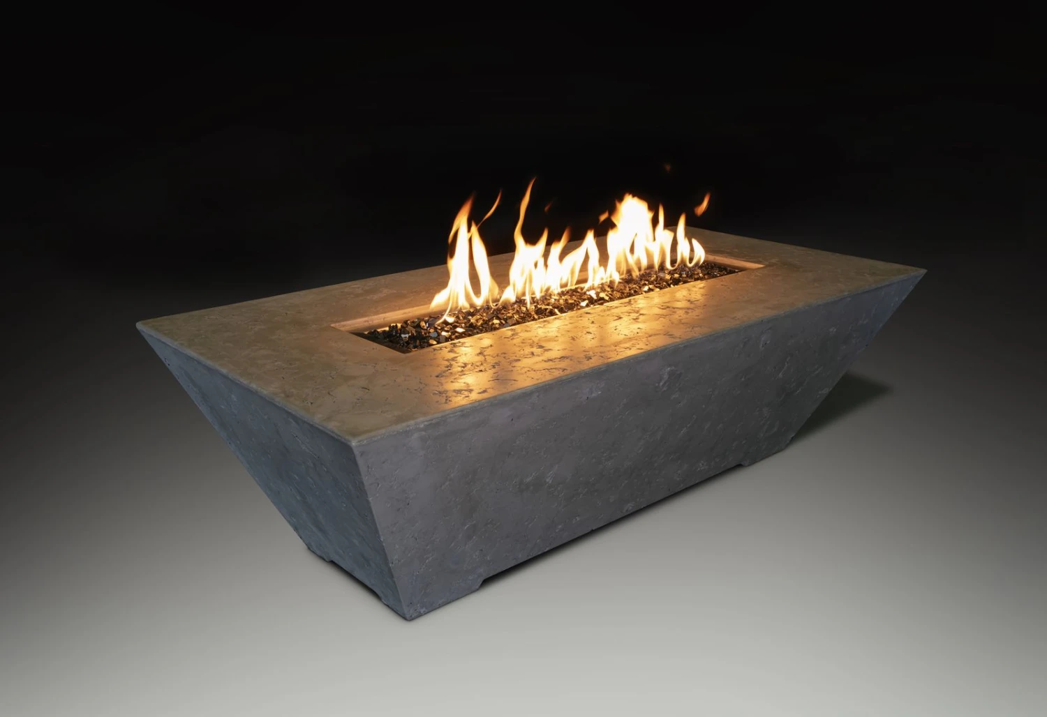 Athena 72" Grand Canyon Olympus Chat Height Liquid Propane Rectangular Gas Fire Pit Table 4 Athena 72" Grand Canyon Olympus Chat Height Liquid Propane Rectangular Gas Fire Pit Table - Image 2