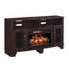59" LaSalle Midnight Cherry Electric Fireplace Media Console -Electric Radiators Direct 2 73