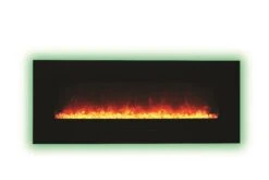 48" Amantii Flush Mount Electric Fireplace W/ Black Glass Surrounding -Electric Radiators Direct 2. 19