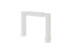 48" - 80" The Emory Adjustable Surround Mantel -Electric Radiators Direct 20120281129