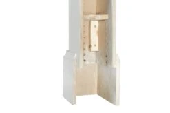 48" - 80" The Emory Adjustable Surround Mantel -Electric Radiators Direct 2012028829