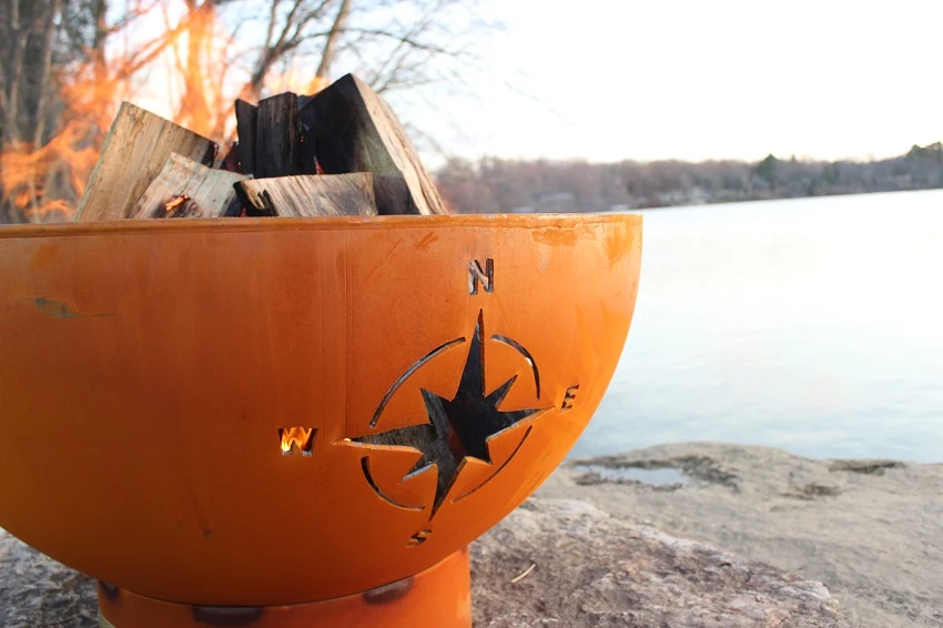 36" Navigator Outdoor Fire Pit 4 36" Navigator Outdoor Fire Pit - Image 2