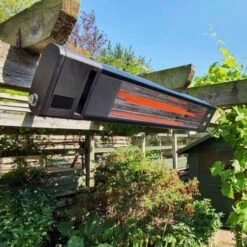 Ecostrad Apex Infrared Patio Heater - Black 1.8kw -Electric Radiators Direct 20200731 155135