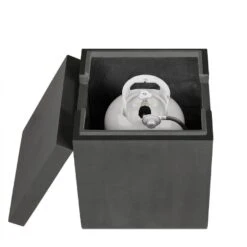 43" Beaumont Round Propane Fire Table In Carbon 30 43" Beaumont Round Propane Fire Table In Carbon -Electric Radiators Direct 22 03