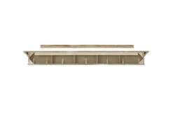 48" / 60" / 72" Henry Mantel Shelf - White Finish 14 48" / 60" / 72" Henry Mantel Shelf - White Finish -Electric Radiators Direct 3 264