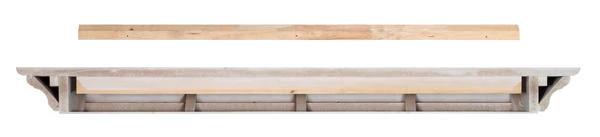 48" / 60" / 72" The Crestwood Mantel Shelf 5 48" / 60" / 72" The Crestwood Mantel Shelf - Image 3