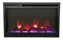 26" Traditional Xtraslim Electric Fireplace Insert -Electric Radiators Direct 3 369