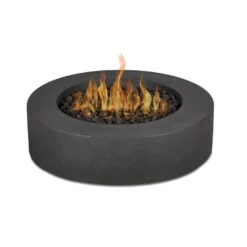 43" Beaumont Round Propane Fire Table In Carbon 24 43" Beaumont Round Propane Fire Table In Carbon -Electric Radiators Direct 3 451
