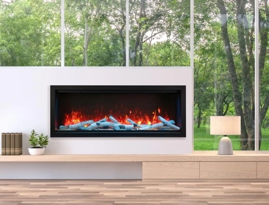 50" Symmetry Xtra Tall Smart Electric Indoor / Outdoor WiFi Enabled Fireplace 8 50" Symmetry Xtra Tall Smart Electric Indoor / Outdoor WiFi Enabled Fireplace - Image 6