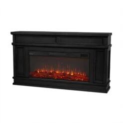 60" Torrey Black Electric Fireplace -Electric Radiators Direct 3 478