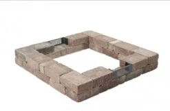 Bronson Block Square DIY Gas Fire Pit Kit -Electric Radiators Direct 3 506