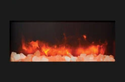 33" Amantii Zero Clearance Electric Fireplace -Electric Radiators Direct 3. 37